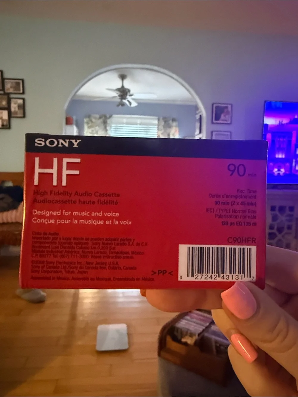 Sony HF 90 Audio Cassettes - Red Packaging